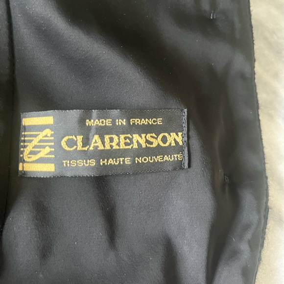 COPY - Vintage Anne de Villers Paris formal evening suit glittering boiled wool - Picture 14 of 17